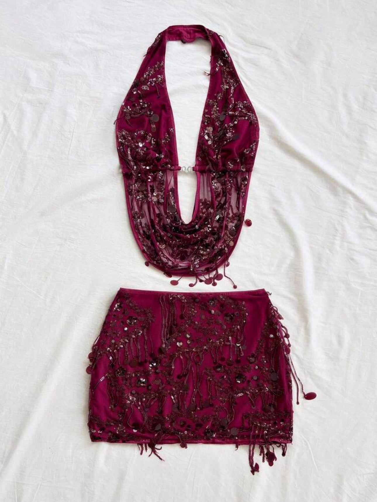 Soleia Party Sequin Two Piece