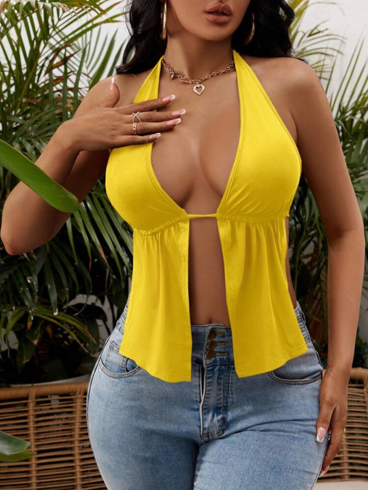 SHEIN SXY Halter Top